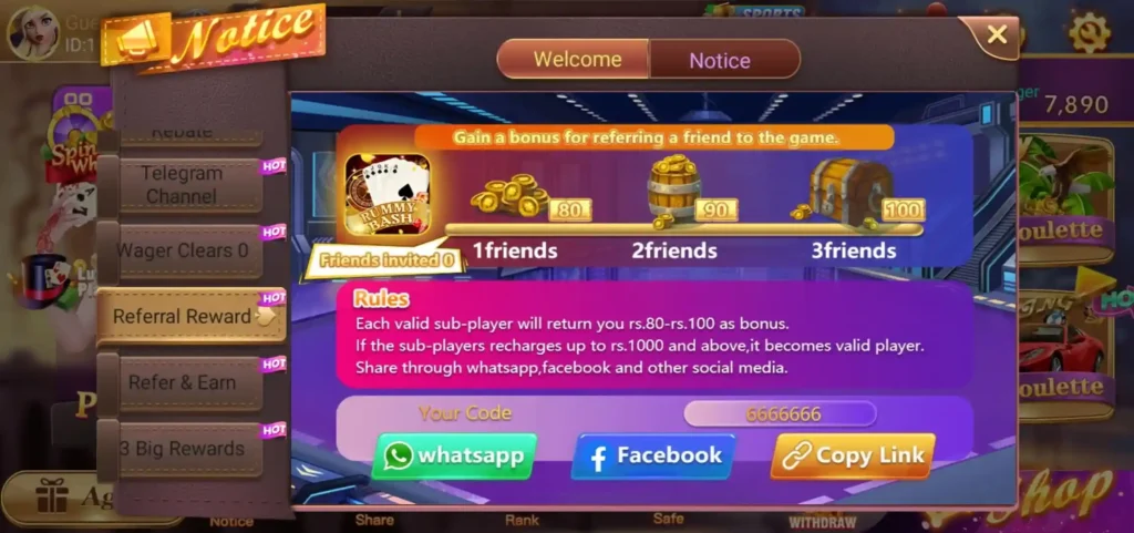 Rummy Bash {New Launch} Get ₹41 Sing Up Bonus With Minimum Withdrawal ₹100 | Rummy Bash APK 3